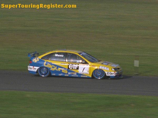 Alain Menu @ Donington, Oct 1997